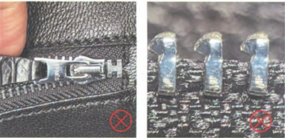 Replica Handbag Store Birkin bag replica-Fake zipper pull: vague H, stiff movement