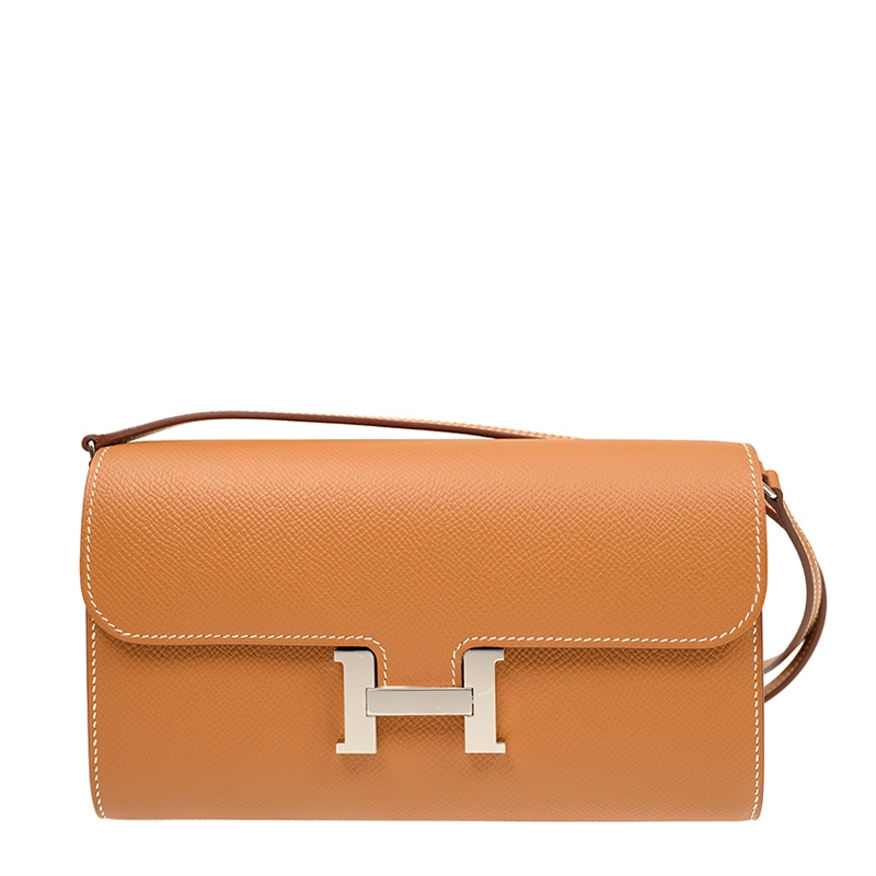 Hermès Constance Long To Go wallet-bag hybrid in epsom leather with adjustable strap